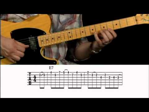Hybrid Picking Country Licks Guitar Lesson @ GuitarInstructor.com (preview)