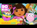 Dora Marathon D ÉPISODES COMPLETS DE Dora Marathon ️ 90 Minutes Nickelodeon Jr Francea