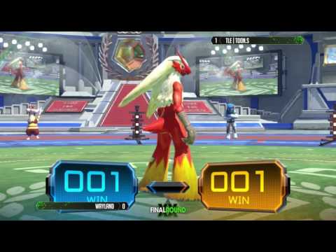 FRXX Pokken - Wayland  vs TLE | Toon.s  - Pokken Exhibition