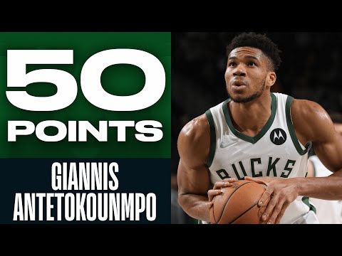 Giannis scores 50 points | NBA