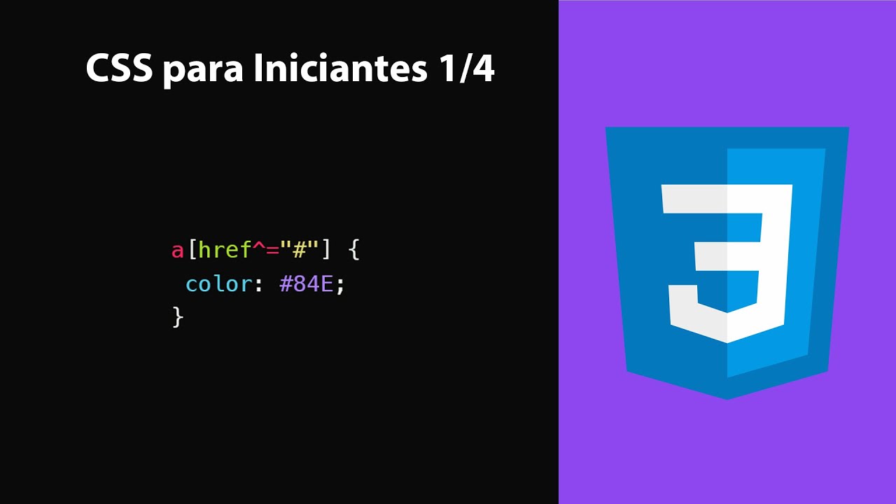 CSS para Iniciantes 1/4