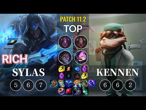 DYN Rich Sylas vs Kennen Top - KR Patch 11.2