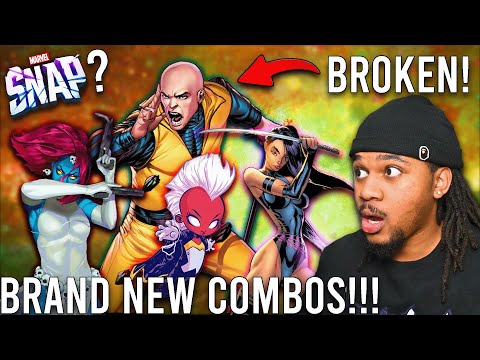 THIS IS HOW TO USE PROFESSOR X!!! *GAME BREAKING COMBOS* | MARVEL SNAP?