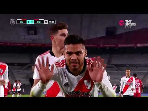 Gol de Paulo Díaz: River 4-0 Union- Liga Profesional