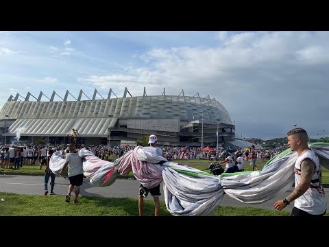 EXPLOSÃO INFERNO CORAL  -  SANTA CRUZ X BARRA FC  NA ARENA PERNAMBUCANO 27/09/2025