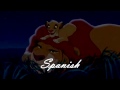 The Lion King Simba And Mufasa One Line Multilanguage