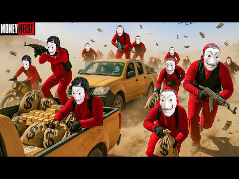 PARKOUR VS MONEY HEIST! 7 | BAD GUYS: No ESCAPE, POLICE Gold Run in Sandstorm (BELLA CIAO) Epic POV
