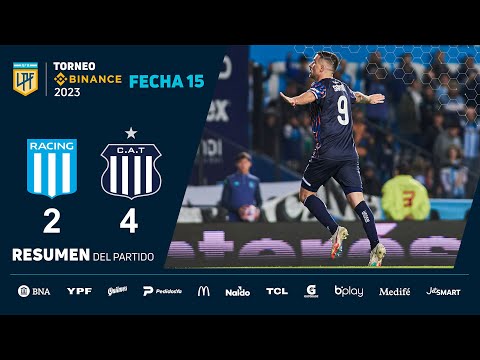 #TorneoBinance 2023 | Fecha 15 | resumen de Racing - Talleres