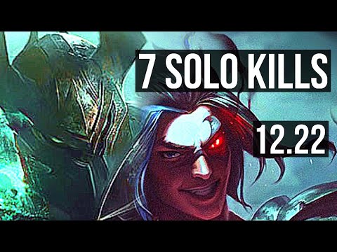 MORDE vs KAYN (JNG) | 12/1/6, 7 solo kills, Legendary | EUW Master | 12.22