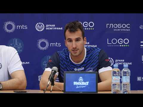 Beograd, Strahinja Rasovic prvotimac VK NBG, nadam se da cemo odbraniti trofej regionalne lige