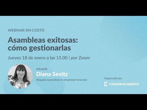 , title : 'Webinar | Asambleas exitosas: cómo gestionarlas'