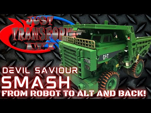 JUST TRANSFORM IT!: Devil Saviour Smash (ROTF Long Haul)
