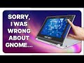 I Was WRONG About Linux Touchscreens GNOME Plasma Mobile And Phosh Tested