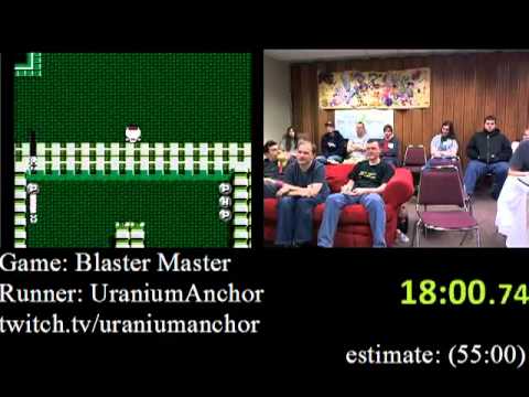 Awesome Games Done Quick 2012 - Blaster Master (no grenades on bosses except frogs)