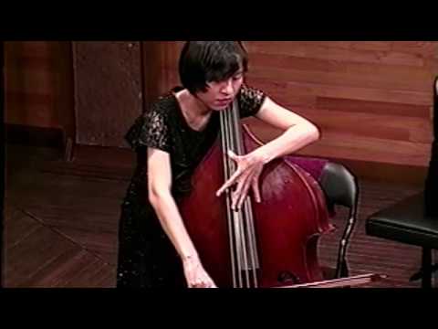 G. Bottesini - Fantasia sulla "Straniera di Bellini" | Emilie Kuo (Live 2000)