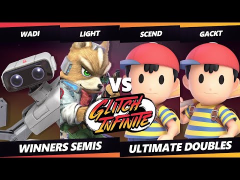 Glitch Infinite Winners Semis - WaDi & Light Vs. Scend & Gackt - SSBU Ultimate Tournament