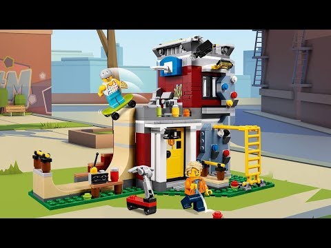 Vidéo LEGO Creator 31081 : Le skate park