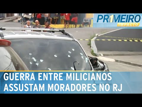 Disputa por território inflama guerra entre milícias no RJ | Primeiro Impacto (11/04/24)