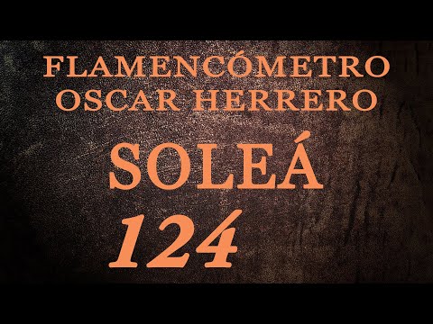 Metrónomo Flamenco - Soleá 124 - Flamencómetro Oscar Herrero