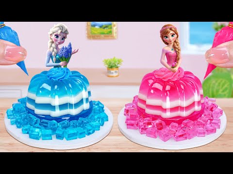 Colorful Coconut Jelly Cake