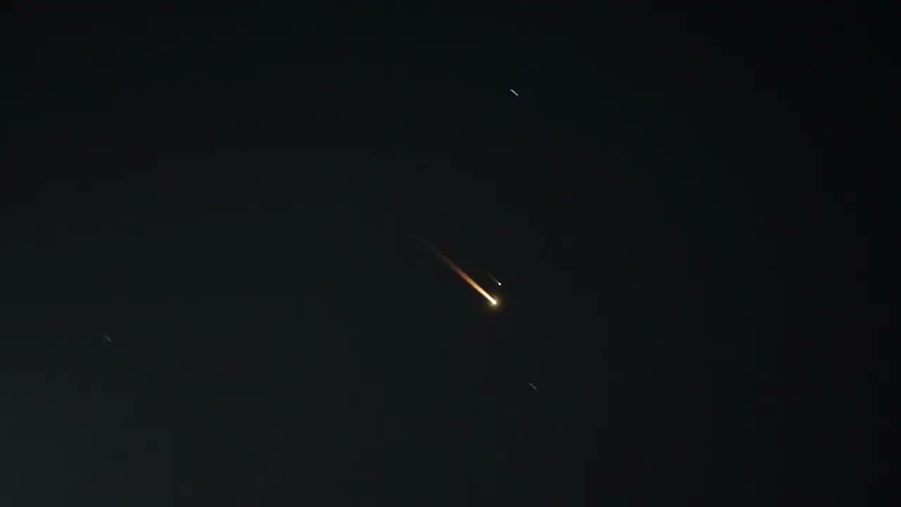 Kudüs semaları İran füzeleriyle aydınlandı