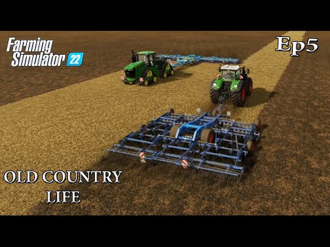 , title : 'CULTIVATING WITH JOHN DEERE 9570 RX ON OLD COUNTRY FARM | FARMING SIMULATOR 2022 | MODS'