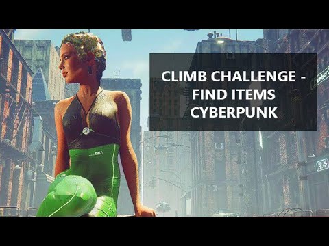 Trailer de Climb Challenge Find Items Cyberpunk