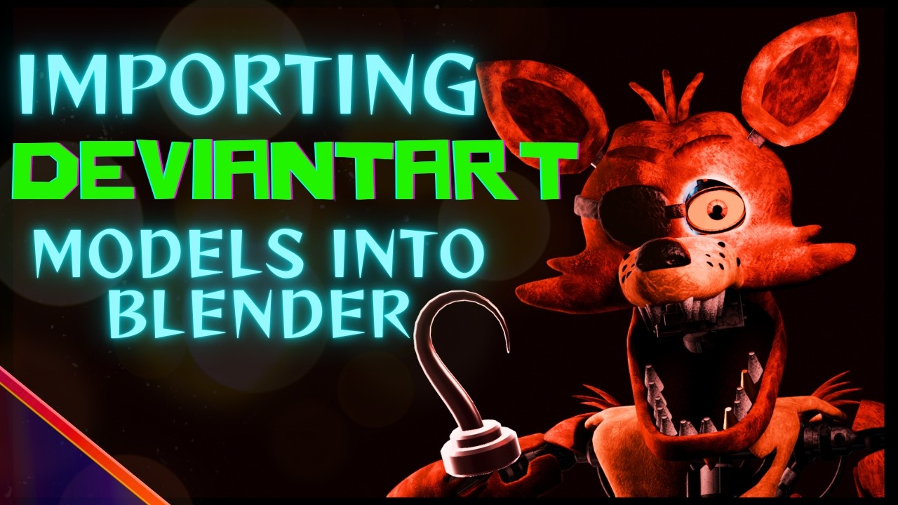 How To Import DeviantArt Models Into Blender