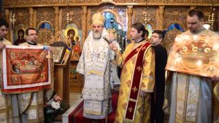 preview picture of video 'Sfântul Antimis dăruit preoților din Protopopiatul Moinești'
