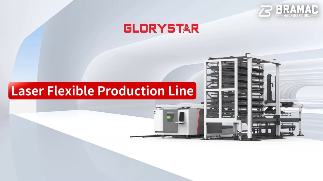 Glorystar Fiber Laser Automation | Automated Loading, Unloading & Material Storage