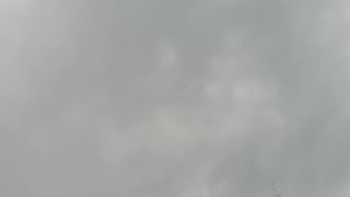 たった今強い雨が降り出しました。