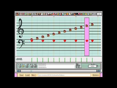 MOTHER 3 - Mom's Hometown in Mario Paint