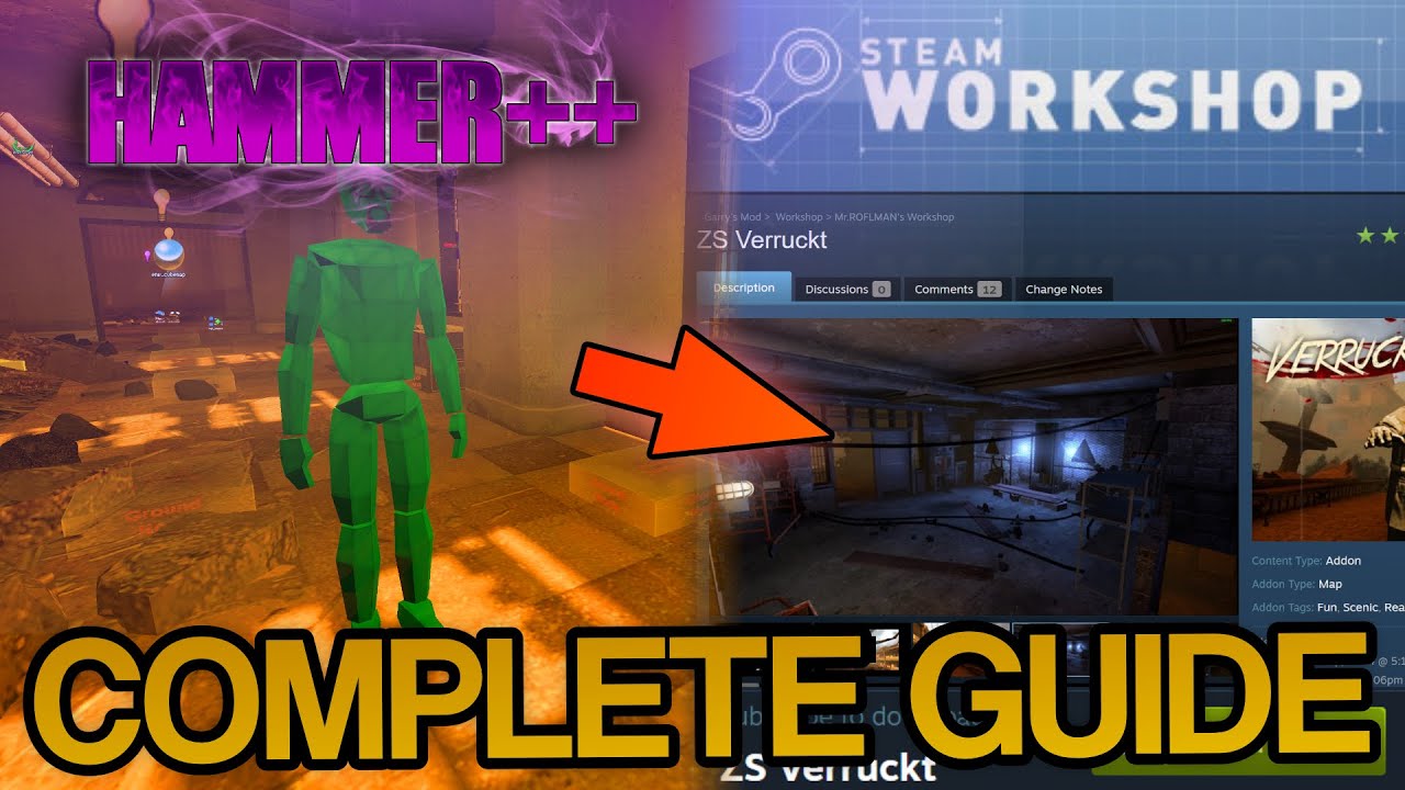 How to Publish Your Garry's Mod Maps on the Steam Workshop