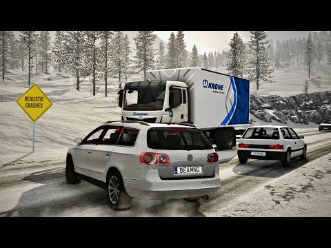 Top 5 Realistic Car Crashes Today - BeamNG.Drive