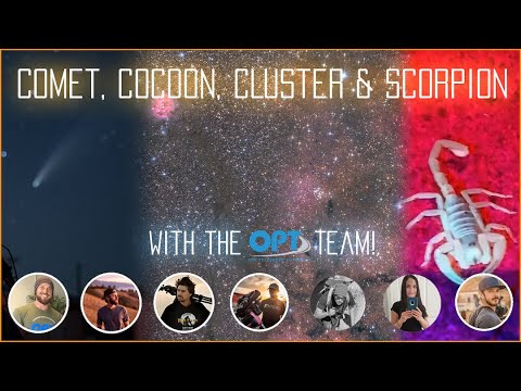 All-night Desert Astrophotography with the OPTeam (and insects as usual)