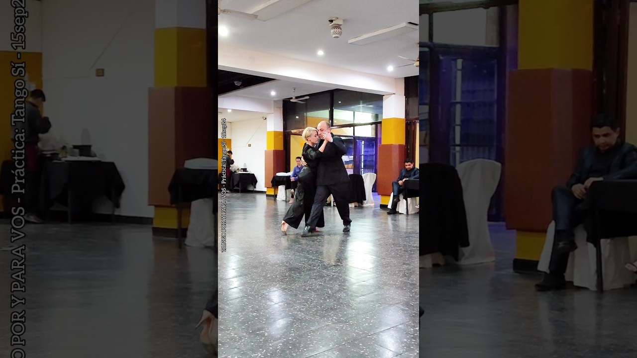 Paola Tachetti y Jose Luis Ferraro. Adios Bardi (Pugliese) Práctica, Tango Si. 17seo24