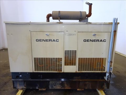 Used- Generac 60 KW Diesel Generator set, Model SD060 - Stock # 47288001