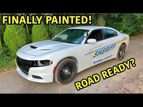 Rebuilding A Wrecked 2018 Dodge Charger Police Car Part 5