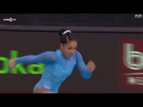 Konnor McClain (USA) -  Floor -  DTB Team Challenge 2022