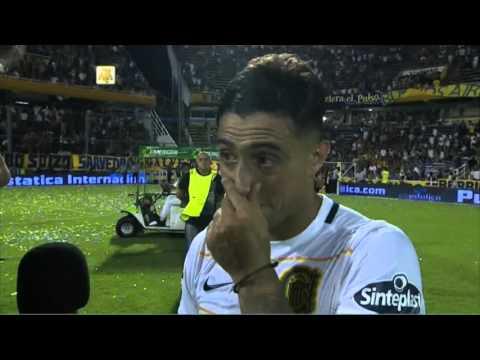 Álvarez: "Lo practicamos en la semana". Rosario Central 1 - Godoy Cruz 0. Fecha 1. Transición 2016
