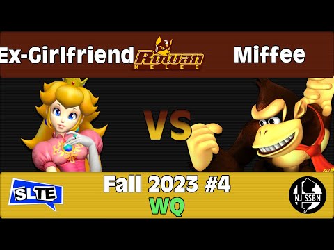 Rowan SSBM Fall 2023 #4: Ex-Girlfriend (Peach) Vs. Miffee (DK) - WQ