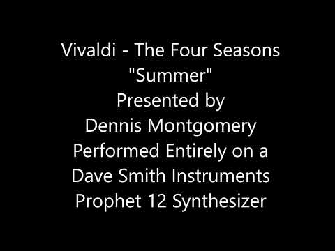 Vivaldi The Four Seasons Summer Prophet12 Synthesizer