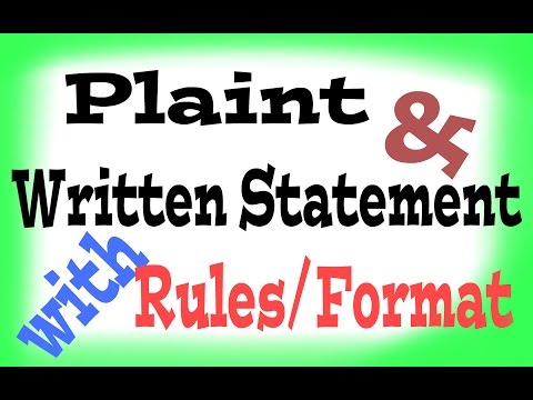 Legal Drafting and Pleading Video