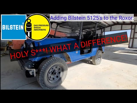 Mahindra Roxor Bilstein 5125 Shock Upgrade: AMAZING RIDE IMPROVEMENT!!