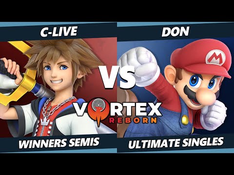 Vortex Legends 12 Winners Semis - C-Live (Sora) Vs. Don (Mario) SSBU Ultimate Tournament