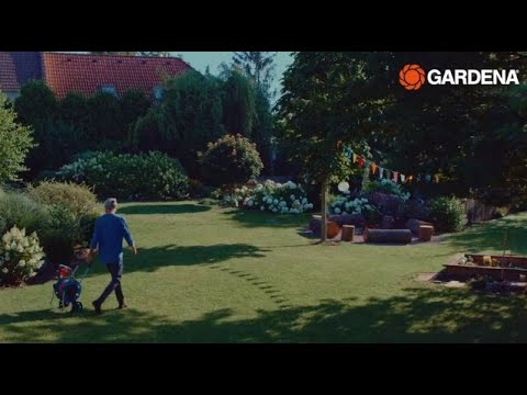 Gardena „CleverRoll M“ žarnos vežimėlis, rinkinys video