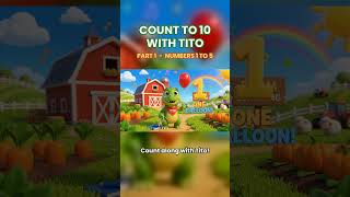 Download lagu Count 1 to 5 with Tito! 🎈🦆🍎 Numbers for Kids | Part 1 #Shorts mp3