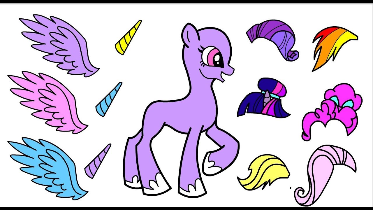 Mlp Papercraft My little pony Paper dolls Grand galloping gala custums - Mane 6 Alicorns custom