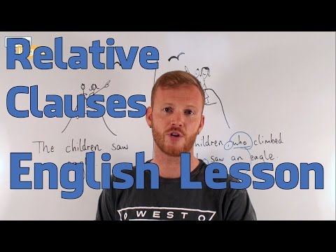 Relative Clauses English Grammar Lesson Upper Intermediate
