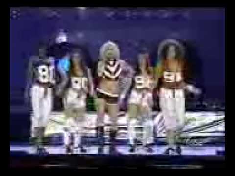 Britney spears live MATM-baby-slave NFL kickoff full show